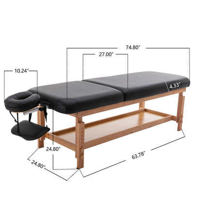 Professional Folding Massage Table Home Beauty Therapyspabed