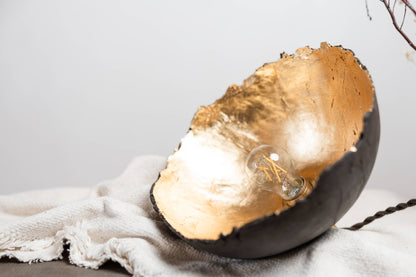 Black Gold Pendant Light Ceiling Fixture